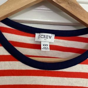 Red/white tshirt dress